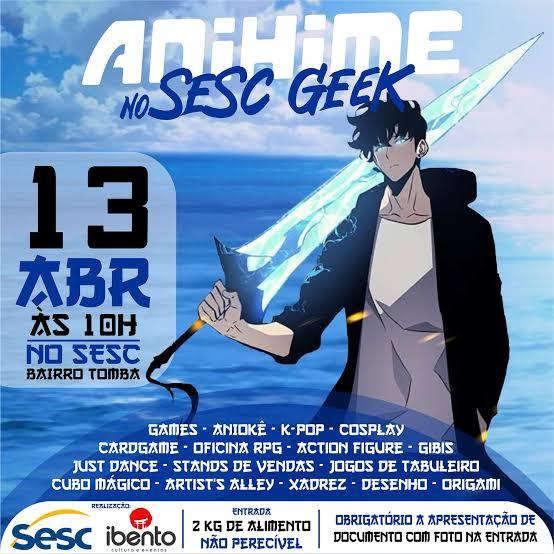 ANIHIME - SESC GEEK banner