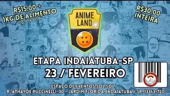 Anime Land indaiatuba banner