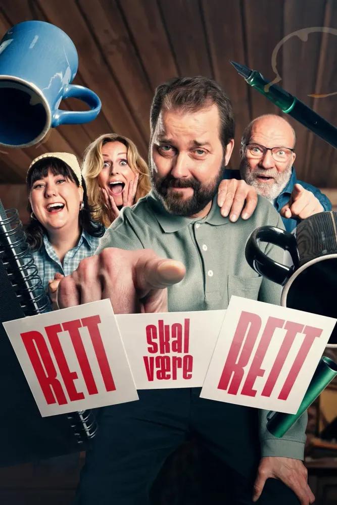 Rett skal være rett — temporada 1 banner