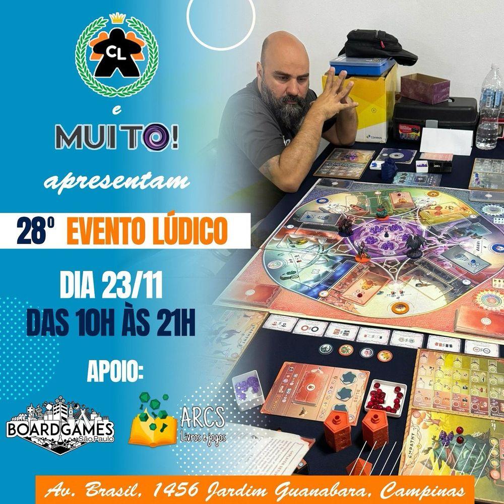 28º Evento Lúdico banner