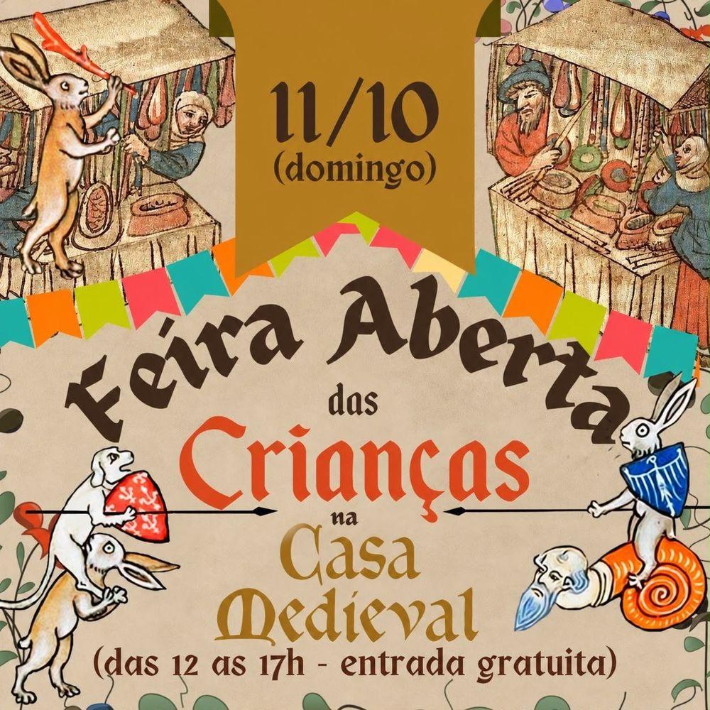 Feira Aberta das Crianças - Casa Medieval banner