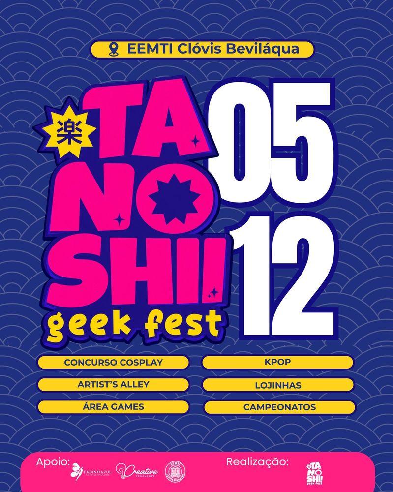 Tanoshii Geek Fest banner