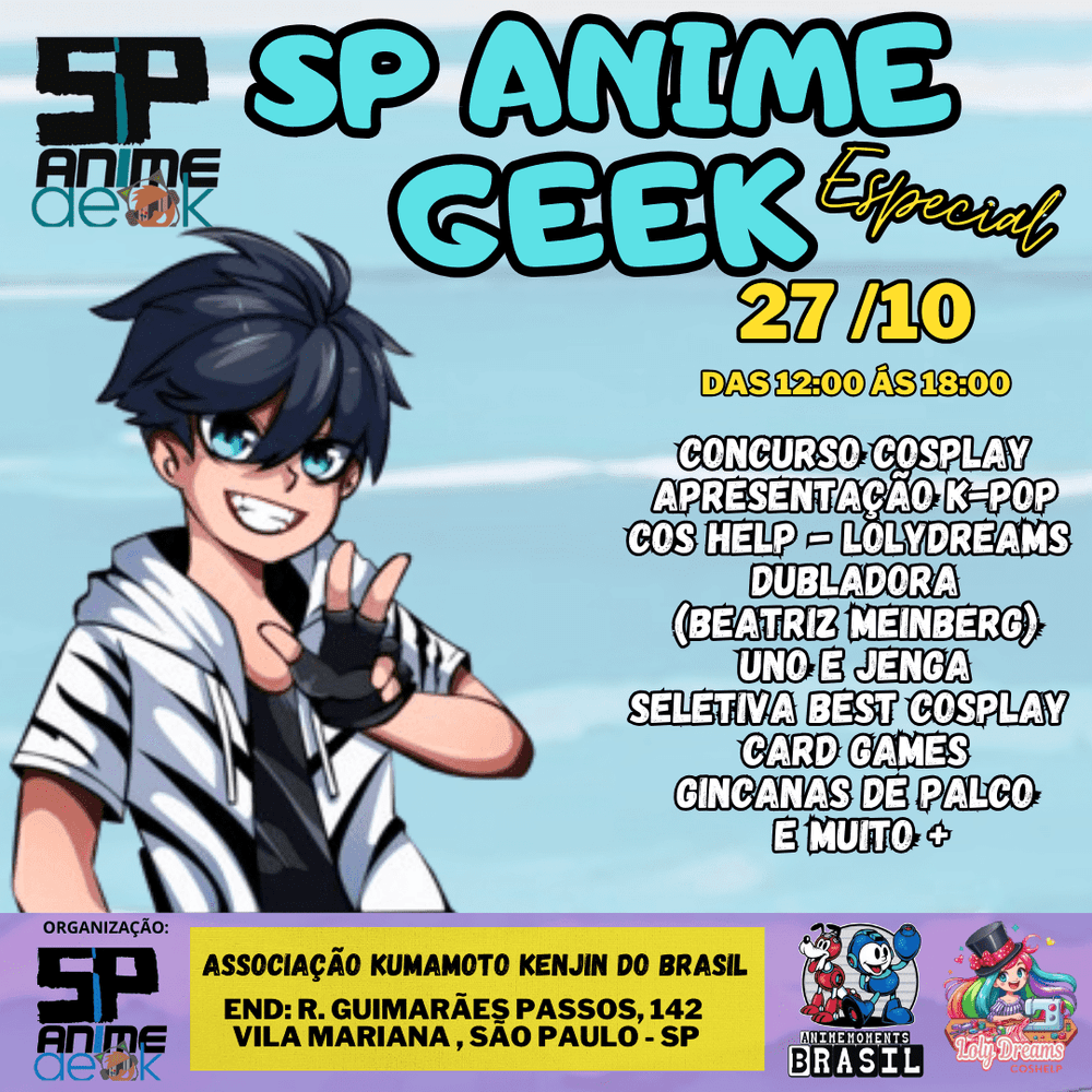 SP Anime Geek Halloween Edition banner