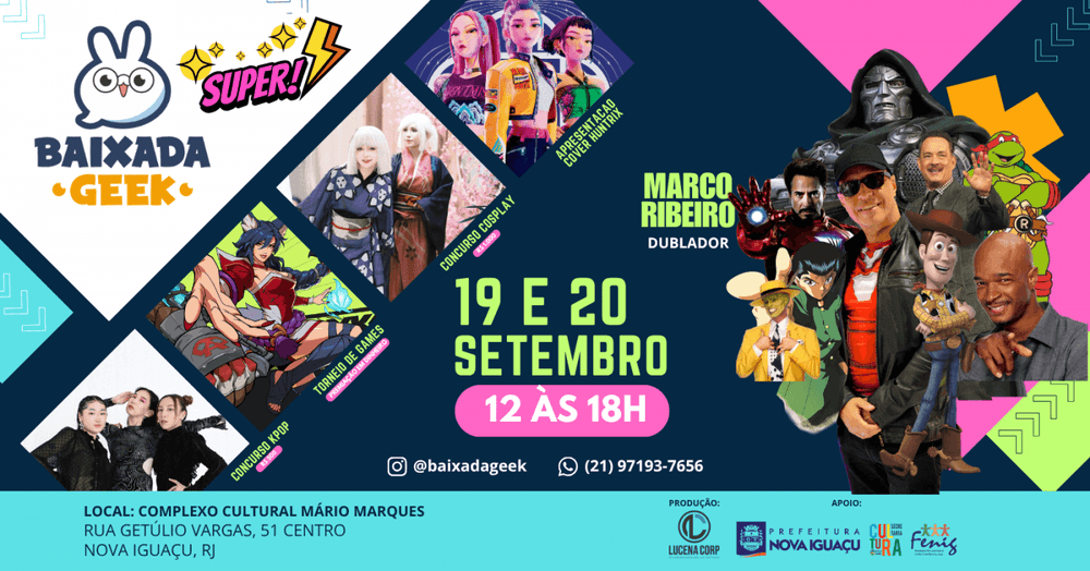 BAIXADA GEEK 4° EDIÇÃO banner