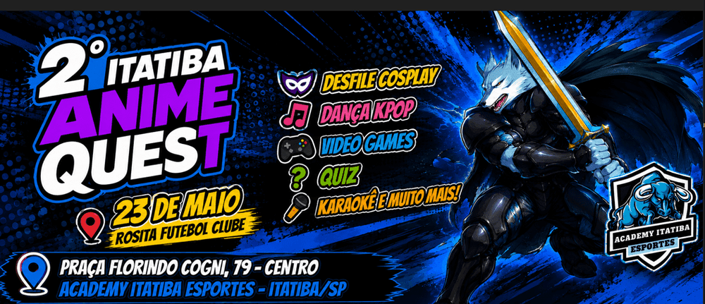 2º ITATIBA ANIMEQUEST banner