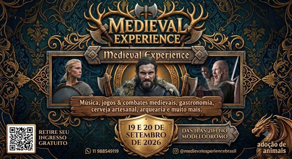 Medieval Experience 10 Anos - Última edição do Ano banner