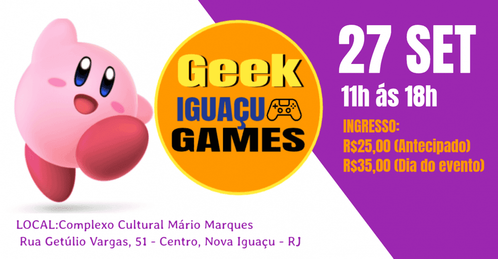 Geek Iguaçu Games banner