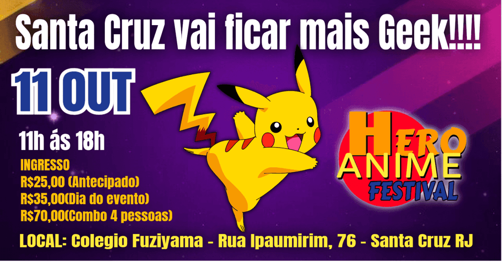 HERO ANIME FESTIVAL banner