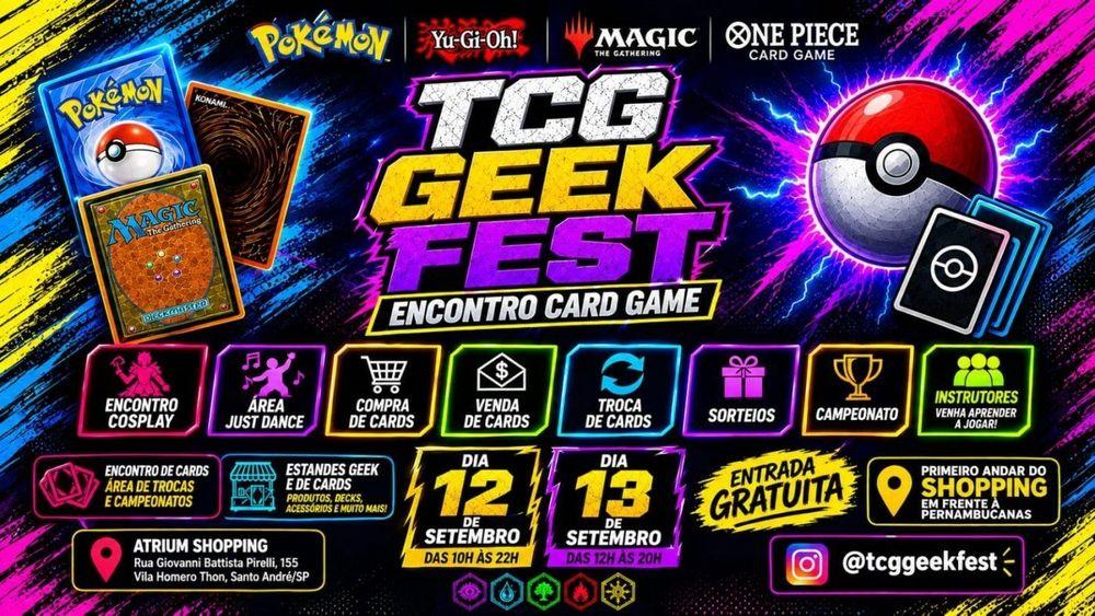 TCG Geek Fest - Encontro Card Game