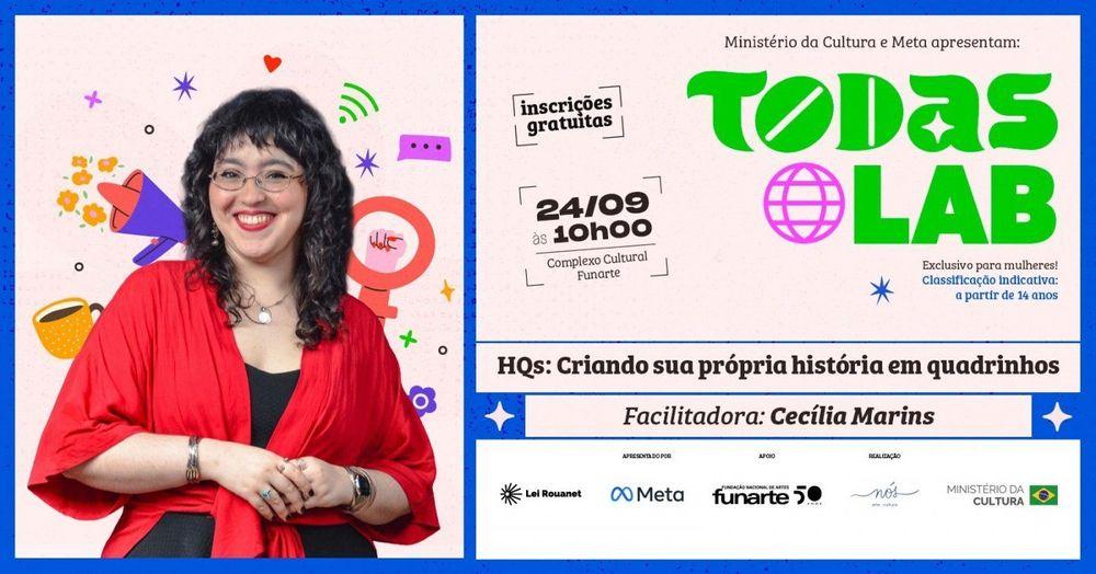 TODAS LAB | HQ: Criando a sua própria história em quadrinhos banner