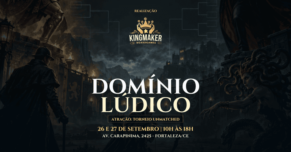 Domínio Lúdico | 26 e 27 de Setembro banner