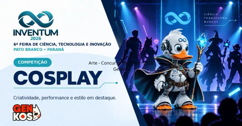 GENKOS: Concurso de Cosplay - INVENTUM 2026 banner