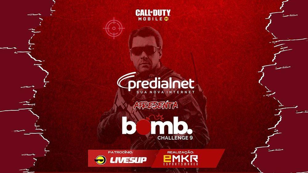 Campeonato Bomb Challenge 9 - Invitational de COD Mobile banner
