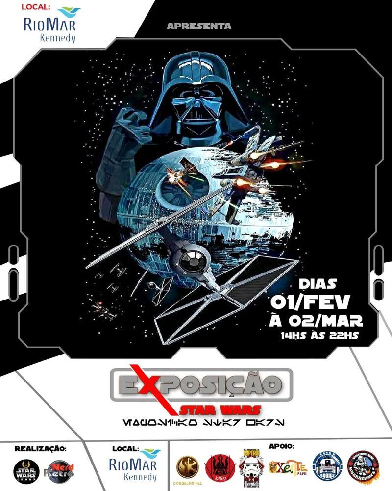 Exposição Star Wars banner
