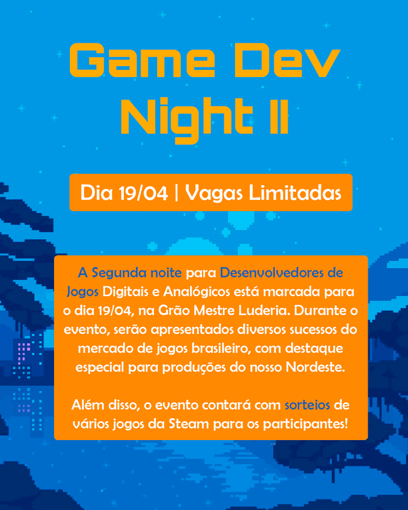 Game Dev Night II banner