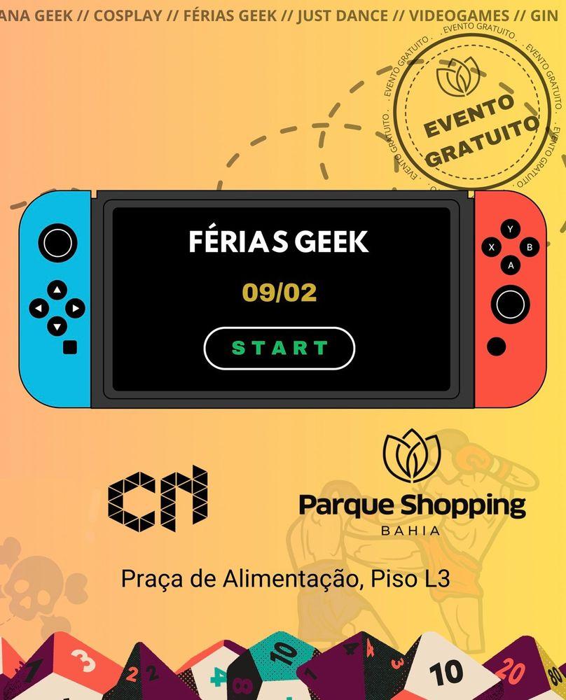 Férias Geek  banner