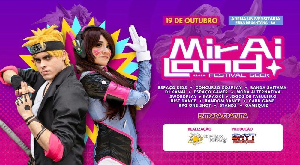 Mirai Land - Festival Geek banner