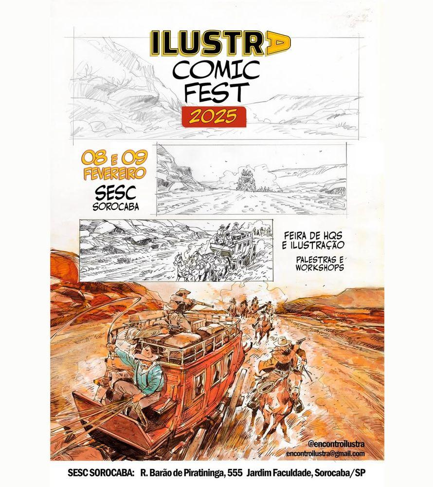 Ilustra Comic Fest banner
