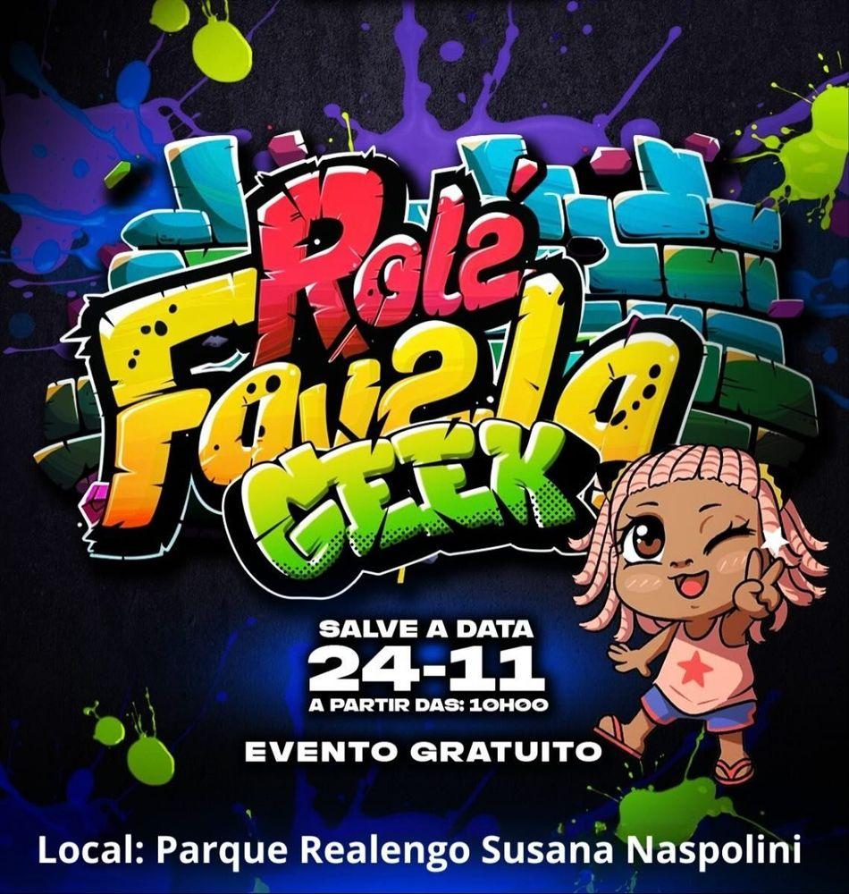 Rolé Favela Geek - 2ª Edição banner