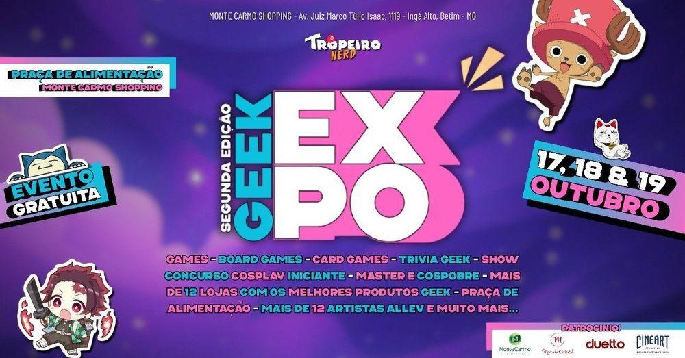 2º EXPO GEEK banner