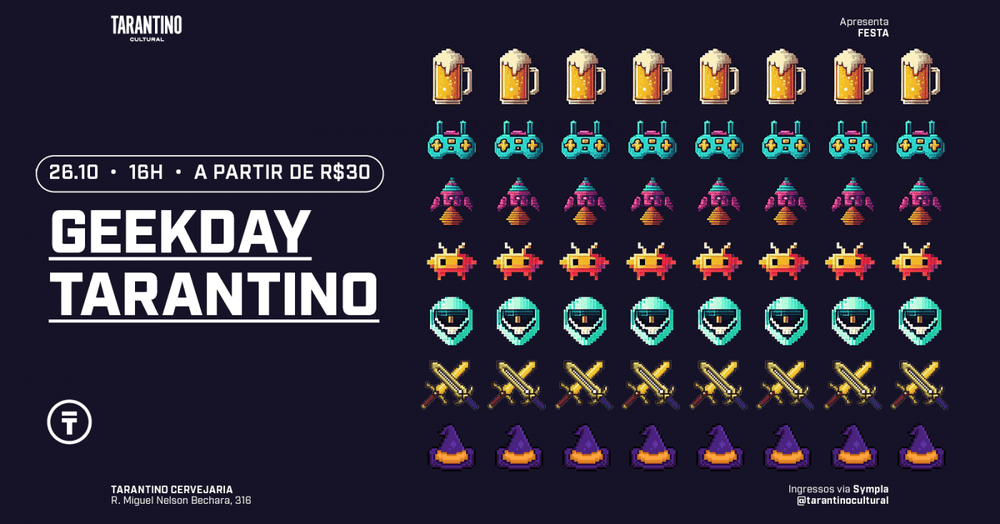 GeekDay Tarantino banner