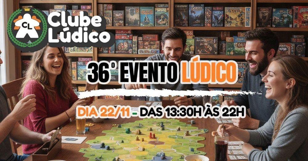36° Evento Lúdico! O maior evento de Board Games de Campinas! banner