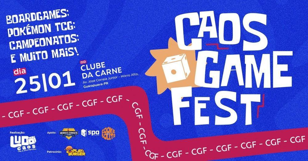 Caos Game Fest banner