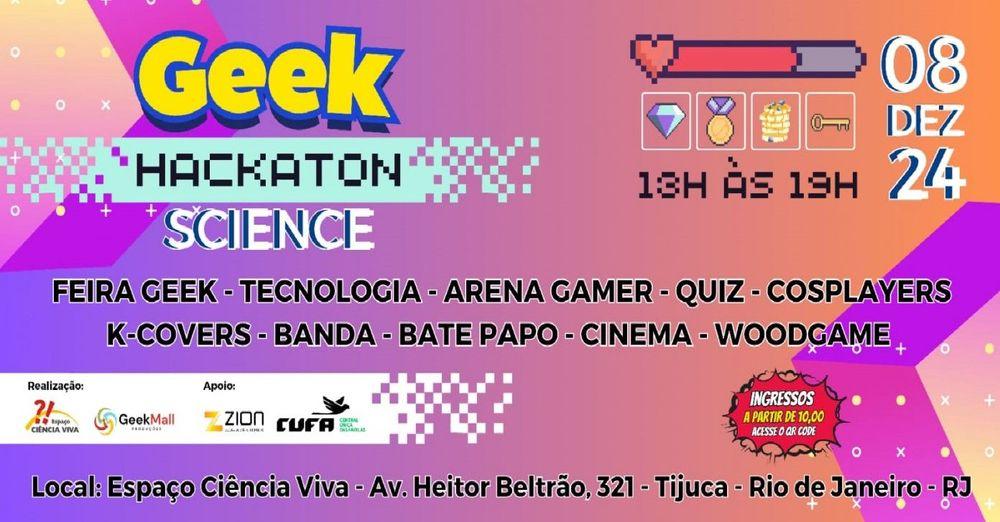 Geek Hackaton Science banner