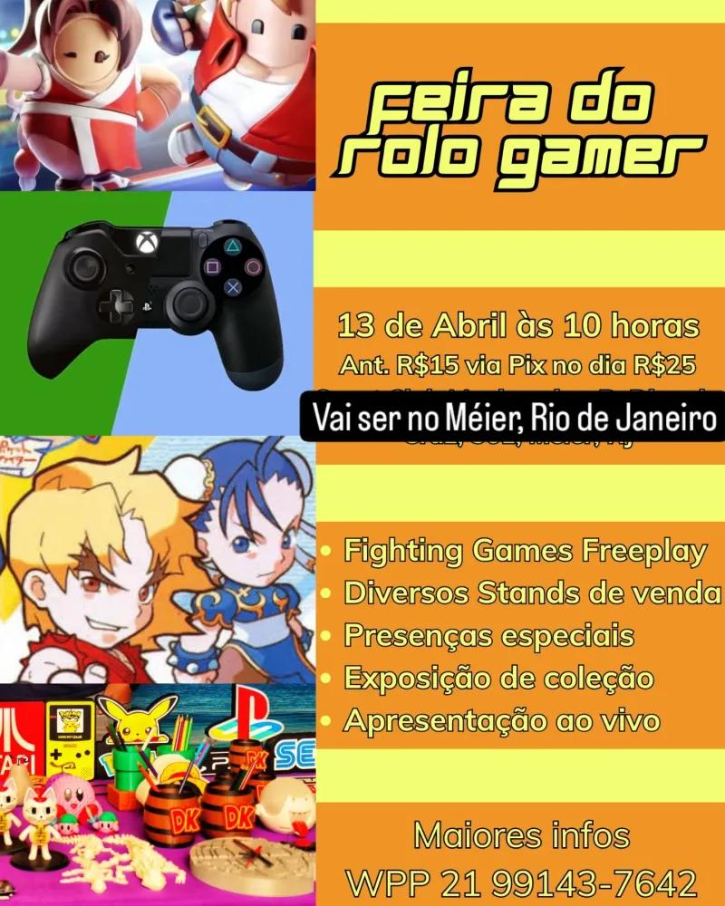 Feira do Rolo Gamer banner
