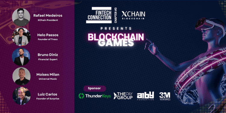 3º Fintech Connection - Blockchain Games banner