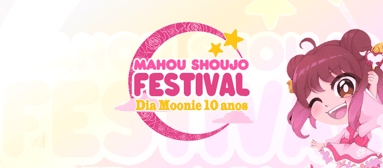 Mahou Shoujo Festival - Dia Moonie 10 anos banner