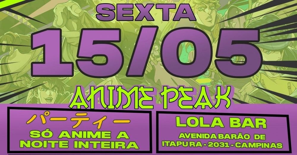 Anime Peak x Lola Bar