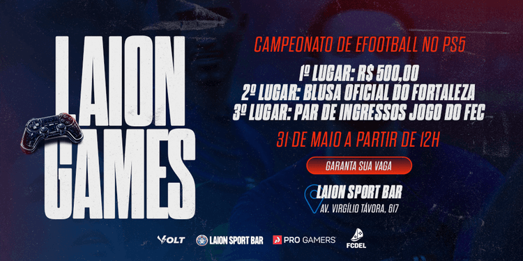 Campeonato de Efootball Lions Sport Bar
