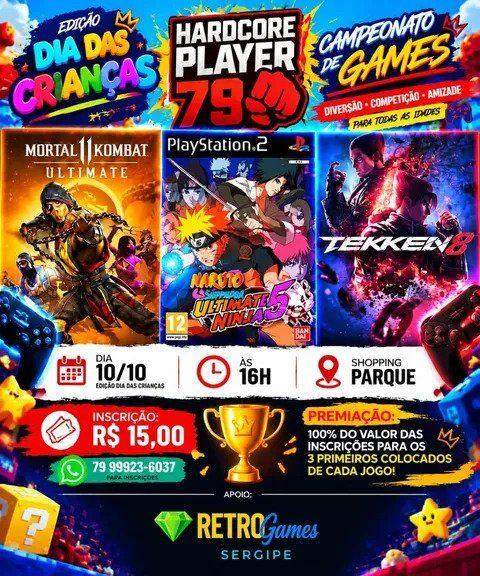 Campeonato de Games Dia das Crianças - Hardcore Player 79 banner