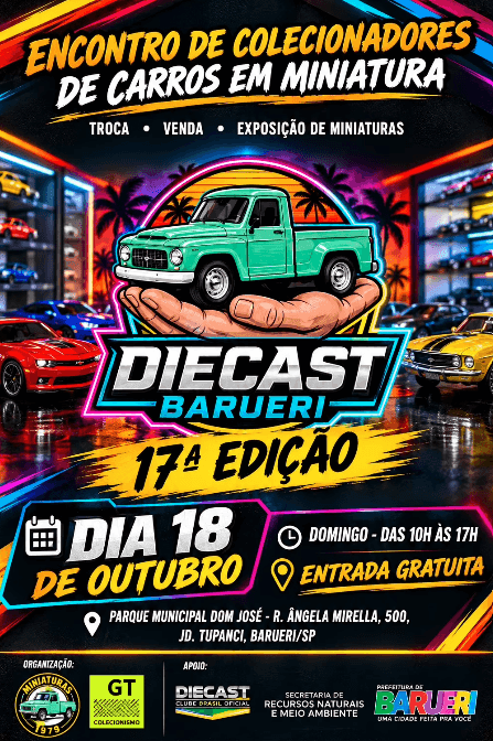 17º Diecast Barueri banner