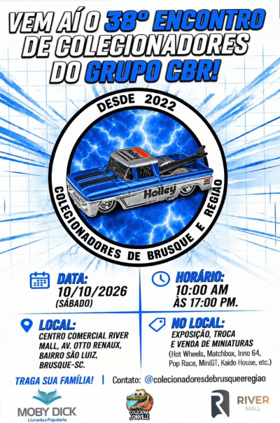 38º Encontro de Colecionadores do Grupo CBR banner