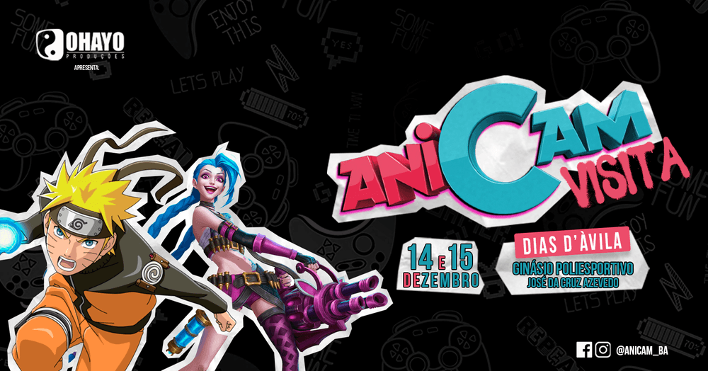 Anicam Visita - Dias D'Ávila - 1º edição banner