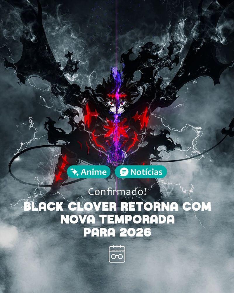Black Clover retorna com nova temporada para 2026