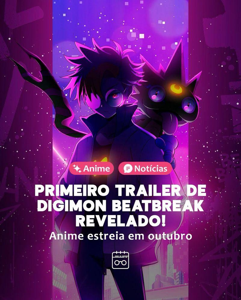 Primeiro trailer de Digimon Beatbreak revelado!