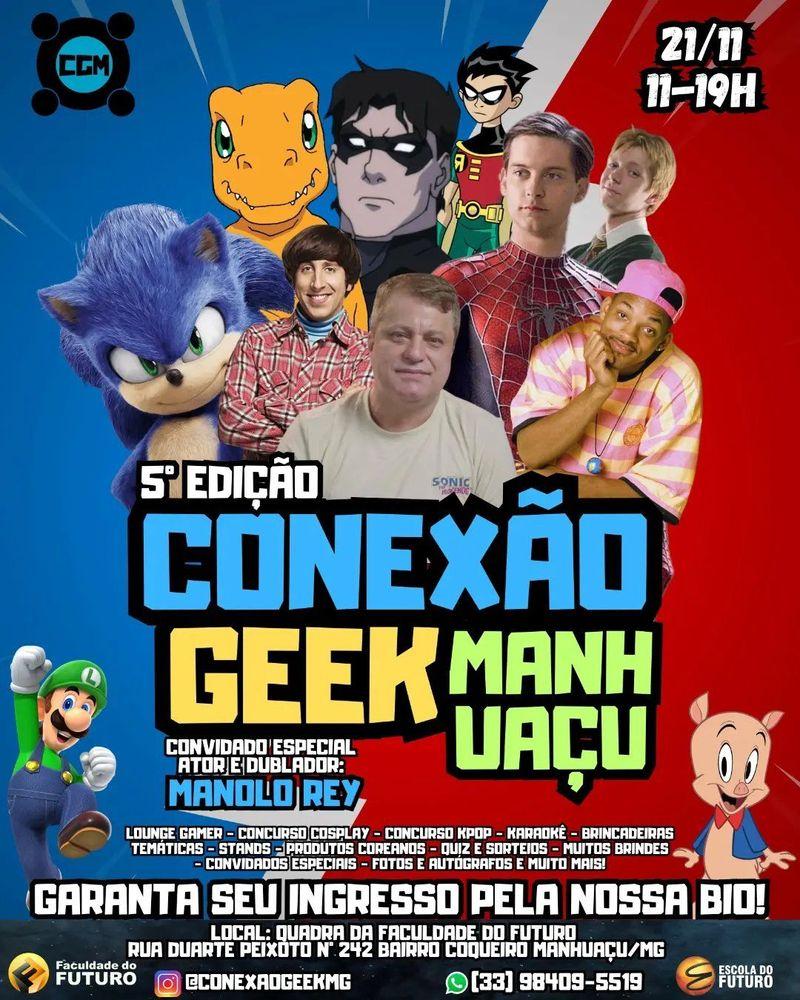 Conexão Geek Manhuaçu - 5ª Edição banner