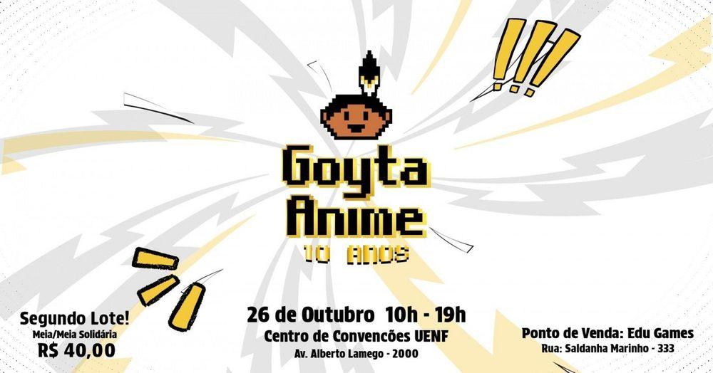 Goyta Anime 10 ANOS! banner