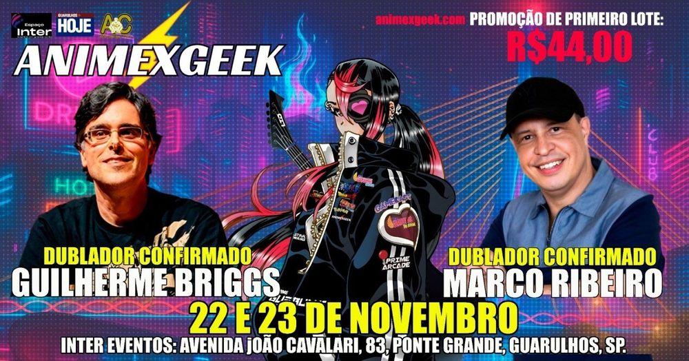 ANIMEXGEEK - 22 & 23 DE NOVEMBRO banner