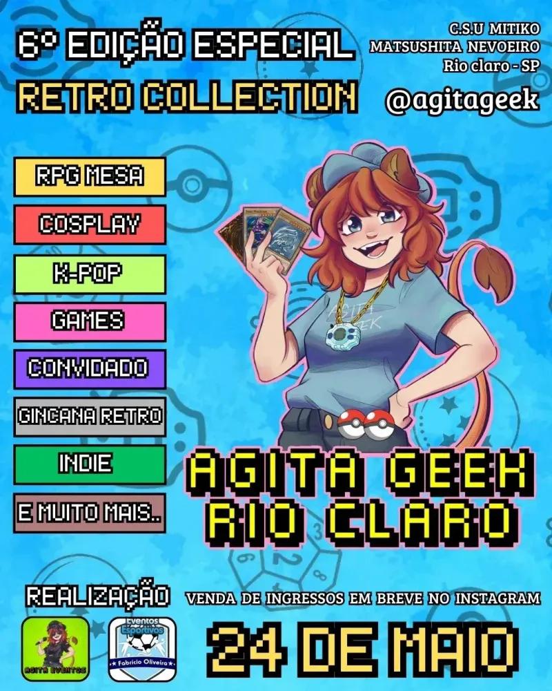 Agita Geek Rio Claro - 6ª Edição banner