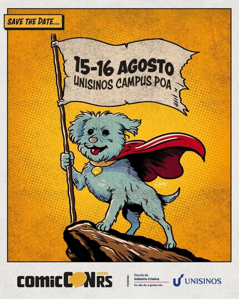 Comic Con RS - 2026 banner