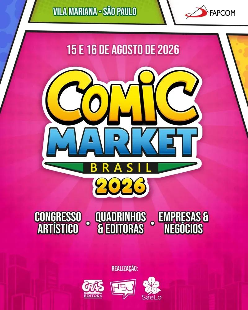Comic Market Brasil 2026 banner