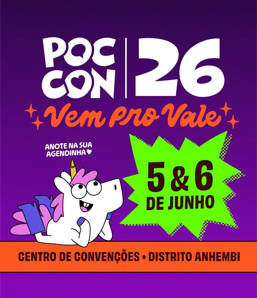 Poc Con - Feira Lgbtqia+ de Quadrinhos e Artes Gráficas - 2026 banner