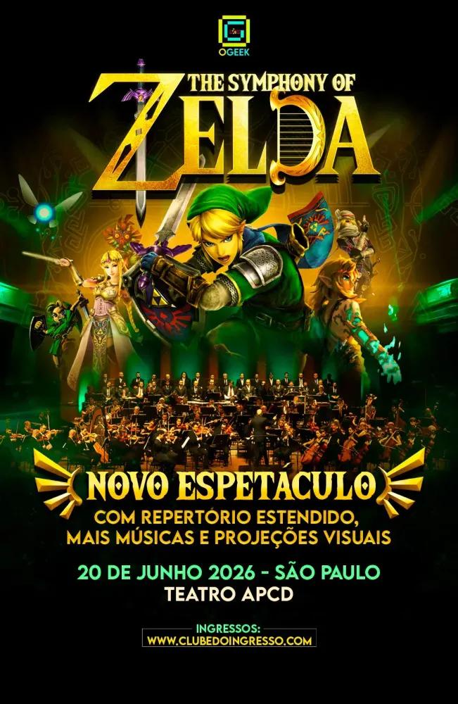 The Symphony of Zelda - São Paulo banner