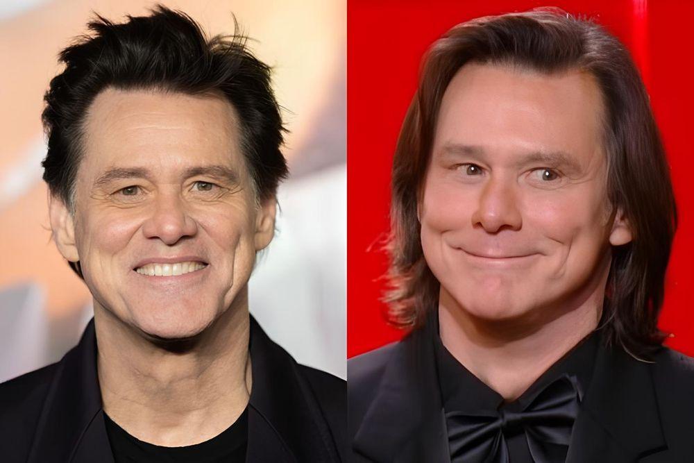 Jim Carrey surge com visual diferente e gera preocupação entre fãs