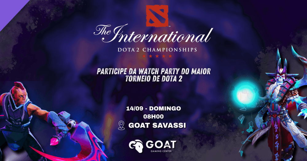 Watch Party The International - Dota 2 banner