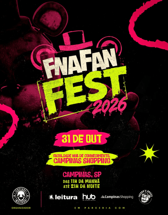 FnaFanFest 2026 banner